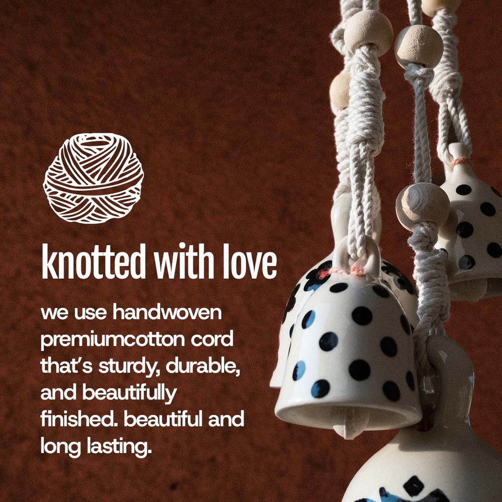 Om Macrame Bells