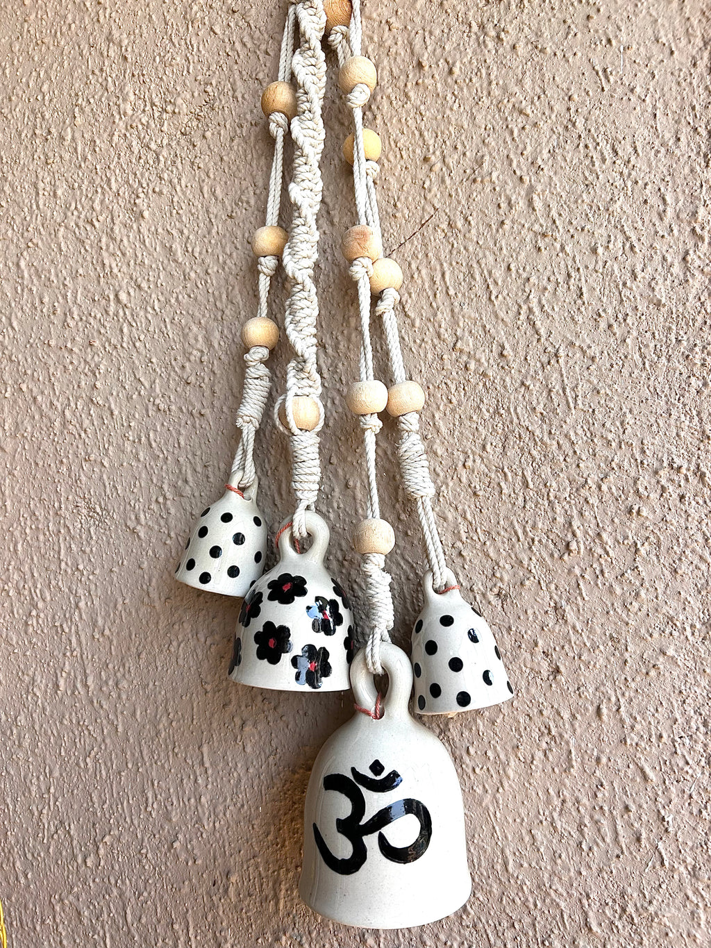 Om Macrame Bells