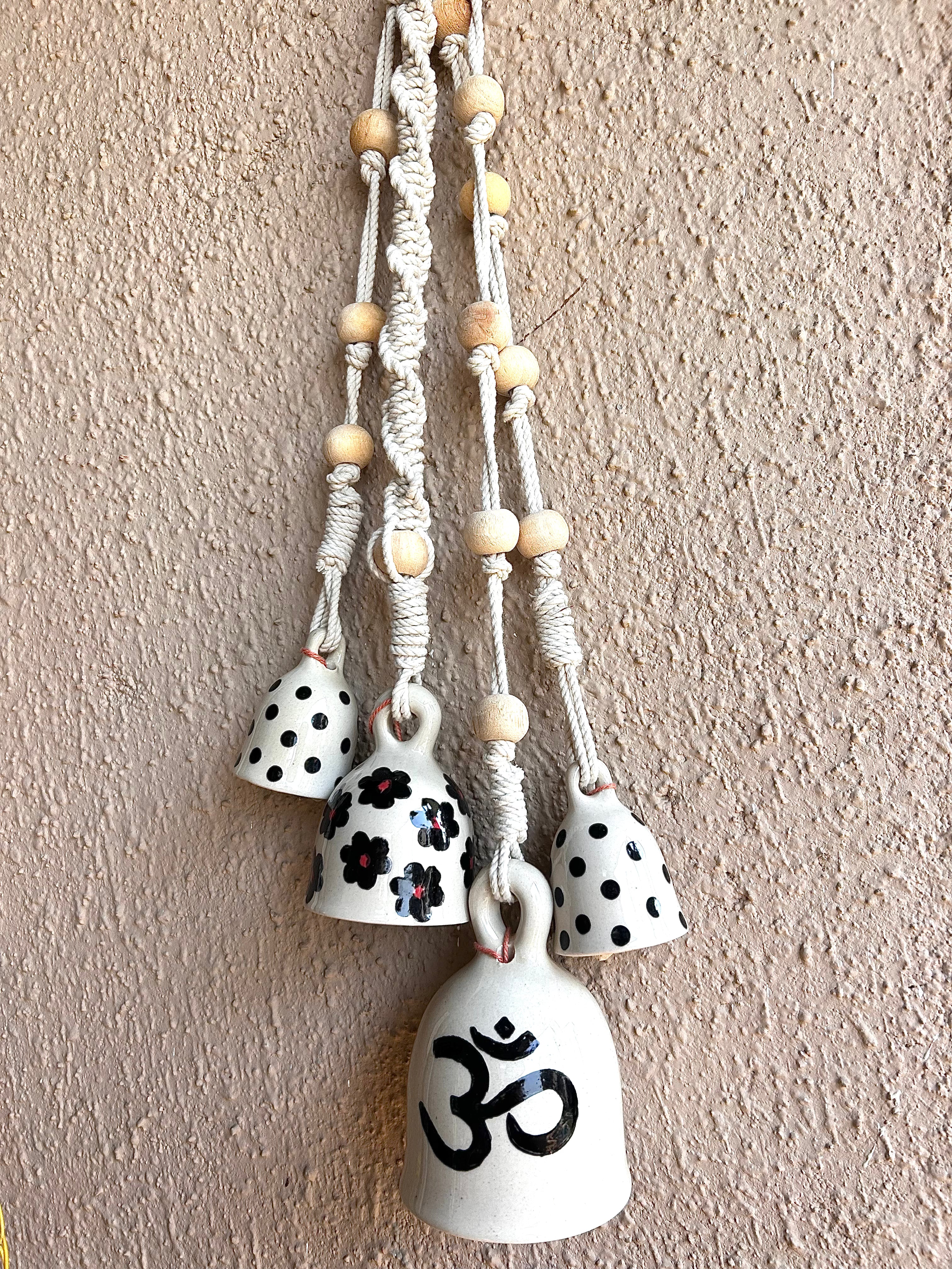 Om Macrame Bells